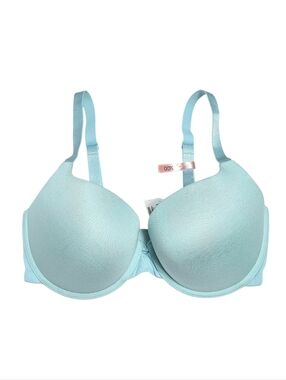 La Vie En Rose 38DD Light Blue Push-Up Underwire Modal Bra